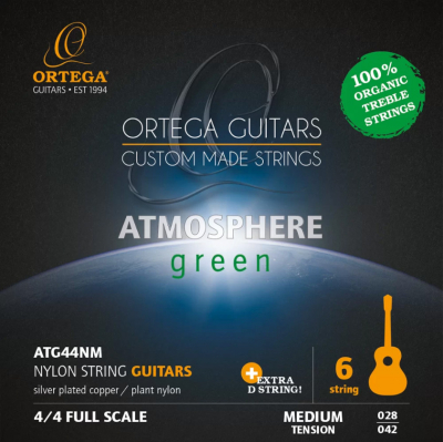 ATG44NM i gruppen Strenge / Guitarstrenge / Ortega hos Crafton Musik AB (332558103249)