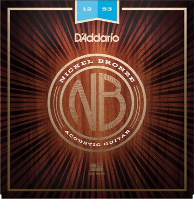 NB1253 i gruppen Strenge / Guitarstrenge / D'Addario / Acoustic Guitar / Nickel Bronze hos Crafton Musik AB (370205067050)