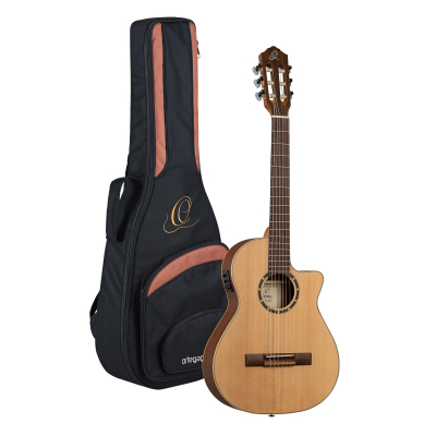 RCE125-3/4 i gruppen Guitar / Klassisk og Spansk Guitar / Ortega / Med Pickup hos Crafton Musik AB (332119203249)