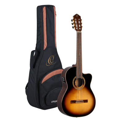 RCE158SN-TSB i gruppen Guitar / Klassisk og Spansk Guitar / Ortega / Med Pickup hos Crafton Musik AB (332148203249)