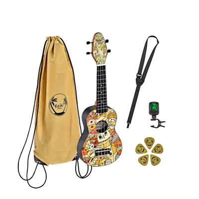 K2-VP i gruppen Andre Strengerinstrumenter / Ukulele / Keiki By Ortega hos Crafton Musik AB (332300353249)