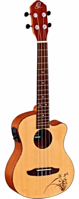 RU5CE-TE i gruppen Andre Strengerinstrumenter / Ukulele / Ortega / Med Pickup hos Crafton Musik AB (332304153249)