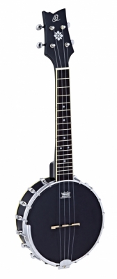 OUBJ100-SBK i gruppen Andre Strengerinstrumenter / Banjo / Ortega / 4-String hos Crafton Musik AB (332340053249)