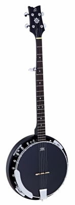 OBJ250-SBK i gruppen Andre Strengerinstrumenter / Banjo / Ortega / 5-String hos Crafton Musik AB (332340103249)