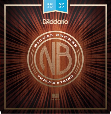 NB1047-12 i gruppen Strenge / Guitarstrenge / D'Addario / Acoustic Guitar / Nickel Bronze hos Crafton Musik AB (370205207050)