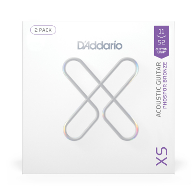 XSAPB1152-2P i gruppen Strenge / WESTERN-GUITAR / D'ADDARIO / XS Phosphor Bronze hos Crafton Musik AB (370208407050)