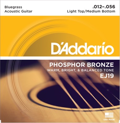 EJ19 i gruppen Strenge / Guitarstrenge / D'Addario / Acoustic Guitar / Phosphor Bronze hos Crafton Musik AB (370255807050)