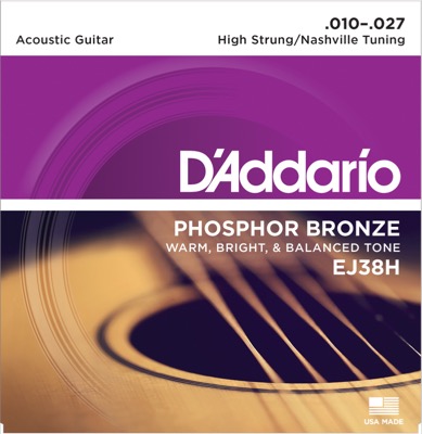 EJ38H i gruppen Strenge / Guitarstrenge / D'Addario / Acoustic Guitar / Phosphor Bronze hos Crafton Musik AB (370260007050)