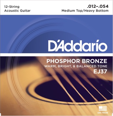EJ37 i gruppen Strenge / Guitarstrenge / D'Addario / Acoustic Guitar / Phosphor Bronze hos Crafton Musik AB (370262507050)