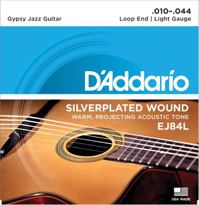 EJ84L i gruppen Strenge / Guitarstrenge / D'Addario / Acoustic Guitar / Gypsy Jazz hos Crafton Musik AB (370264607050)