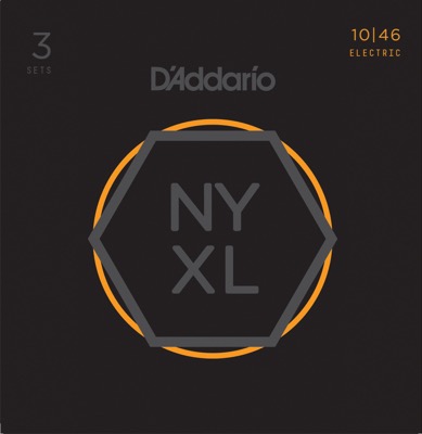 NYXL1046-3P i gruppen Strenge / Guitarstrenge / D'Addario / Electric Guitar / Multipack hos Crafton Musik AB (370301037050)