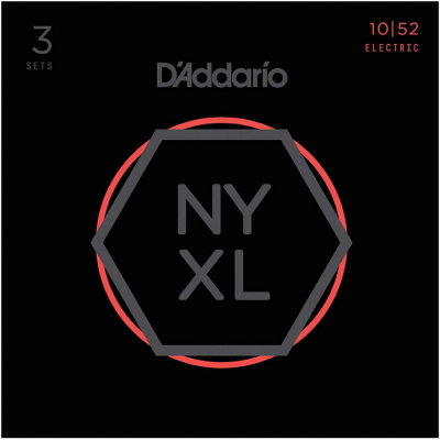 NYXL1052-3P i gruppen Strenge / Guitarstrenge / D'Addario / Electric Guitar / Multipack hos Crafton Musik AB (370301037150)