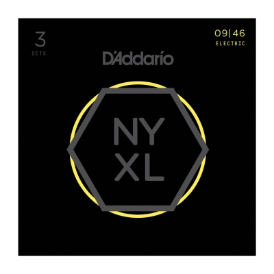 NYXL0946-3P i gruppen Strenge / Guitarstrenge / D'Addario / Electric Guitar / Multipack hos Crafton Musik AB (370301057050)