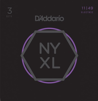 NYXL1149-3P i gruppen Strenge / Guitarstrenge / D'Addario / Electric Guitar / Multipack hos Crafton Musik AB (370301067050)