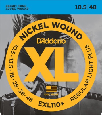 EXL110+ i gruppen Strenge / Guitarstrenge / D'Addario / Electric Guitar / EXL-Round Nickel Wound hos Crafton Musik AB (370310907050)