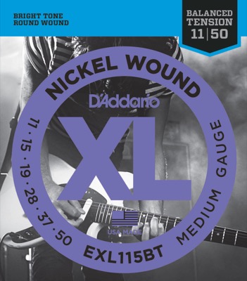 EXL115BT i gruppen Strenge / Guitarstrenge / D'Addario / Electric Guitar / EXL-Round Nickel Wound hos Crafton Musik AB (370312007050)