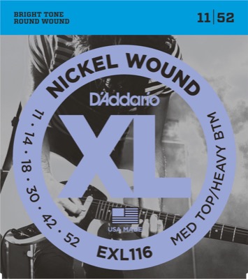 EXL116 i gruppen Strenge / Guitarstrenge / D'Addario / Electric Guitar / EXL-Round Nickel Wound hos Crafton Musik AB (370313907050)