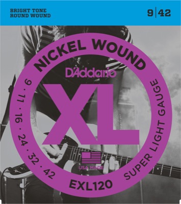 EXL120 i gruppen Strenge / Guitarstrenge / D'Addario / Electric Guitar / EXL-Round Nickel Wound hos Crafton Musik AB (370314807050)