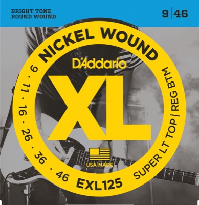 EXL125 i gruppen Strenge / Guitarstrenge / D'Addario / Electric Guitar / EXL-Round Nickel Wound hos Crafton Musik AB (370316807050)