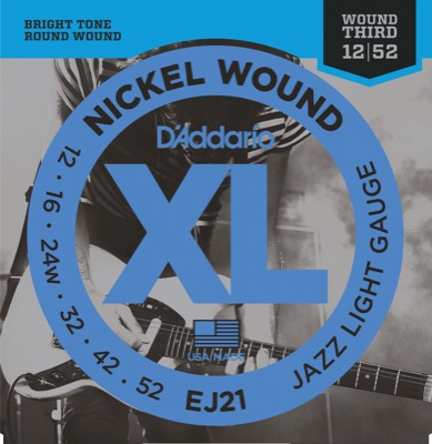 EJ21 i gruppen Strenge / Guitarstrenge / D'Addario / Electric Guitar / EXL-Round Nickel Wound hos Crafton Musik AB (370321807050)