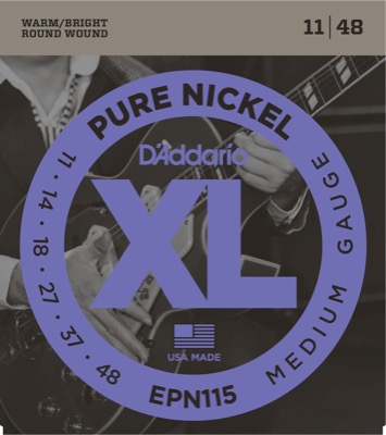 EPN115 i gruppen Strenge / Guitarstrenge / D'Addario / Electric Guitar / XL-Pure Nick. Round Wound hos Crafton Musik AB (370338157050)