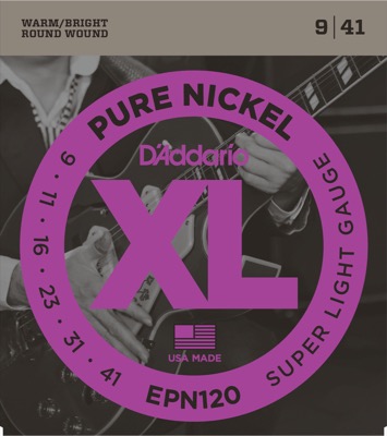 EPN120 i gruppen Strenge / Guitarstrenge / D'Addario / Electric Guitar / XL-Pure Nick. Round Wound hos Crafton Musik AB (370338207050)