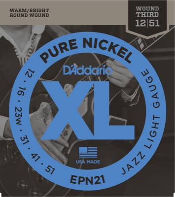 EPN21 i gruppen Strenge / Guitarstrenge / D'Addario / Electric Guitar / XL-Pure Nick. Round Wound hos Crafton Musik AB (370338257050)
