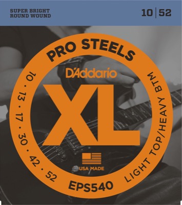 EPS540 i gruppen Strenge / Guitarstrenge / D'Addario / Electric Guitar / XL-ProSteels Round Wound hos Crafton Musik AB (370351407050)