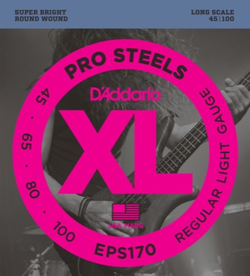 EPS170 i gruppen Strenge / Basstrenge / D'Addario / ProSteels Round Wound hos Crafton Musik AB (370406107050)