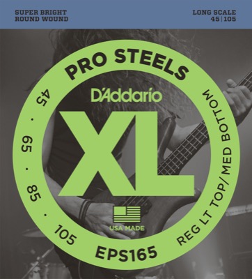 EPS165 i gruppen Strenge / Basstrenge / D'Addario / ProSteels Round Wound hos Crafton Musik AB (370406257050)