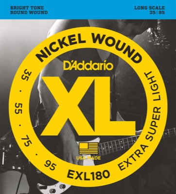 EXL180 i gruppen Strenge / Basstrenge / D'Addario / EXL Nickel Round Wound hos Crafton Musik AB (370408007050)