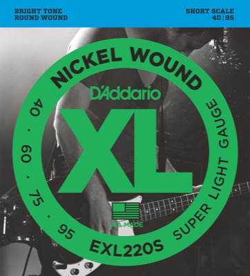 EXL220S i gruppen Strenge / Basstrenge / D'Addario / EXL Nickel Round Wound hos Crafton Musik AB (370409837050)