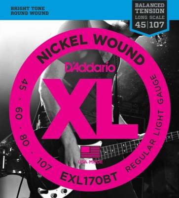 EXL170BT i gruppen Strenge / Basstrenge / D'Addario / EXL Nickel Round Wound hos Crafton Musik AB (370410007050)