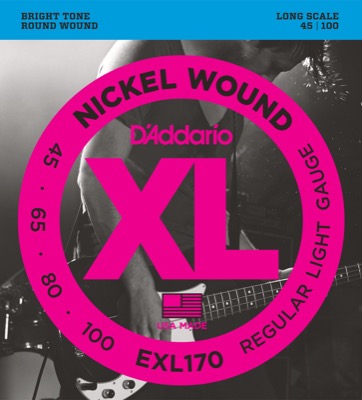 EXL170 i gruppen Strenge / Basstrenge / D'Addario / EXL Nickel Round Wound hos Crafton Musik AB (370410807050)