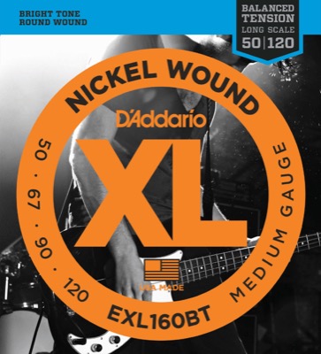 EXL160BT i gruppen Strenge / Basstrenge / D'Addario / EXL Nickel Round Wound hos Crafton Musik AB (370416757050)