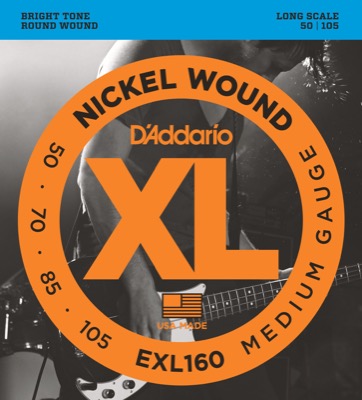 EXL160 i gruppen Strenge / Basstrenge / D'Addario / EXL Nickel Round Wound hos Crafton Musik AB (370416807050)