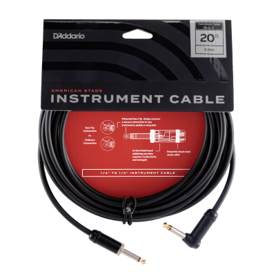 PW-AMSGRA-20 i gruppen Kabler / D'Addario Accessories / Instrument Cables / American Stage Series hos Crafton Musik AB (370700527050)