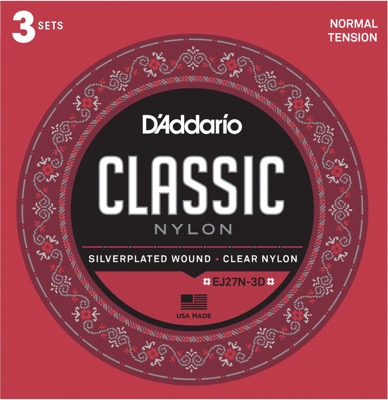 EJ27N-3D i gruppen Strenge / Guitarstrenge / D'Addario / Classic Guitar / Multipack hos Crafton Musik AB (370961277050)