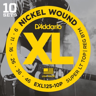 EXL125-10P i gruppen Strenge / Guitarstrenge / D'Addario / Electric Guitar / Multipack hos Crafton Musik AB (370964257050)