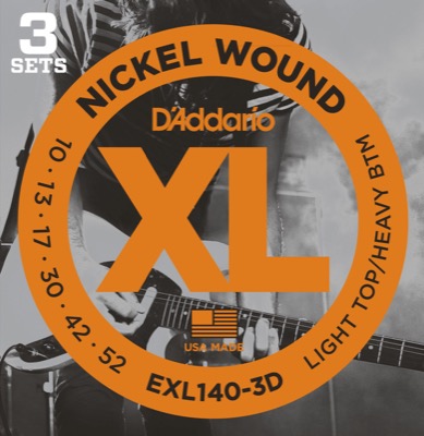 EXL140-3D i gruppen Strenge / Guitarstrenge / D'Addario / Electric Guitar / Multipack hos Crafton Musik AB (370965357050)