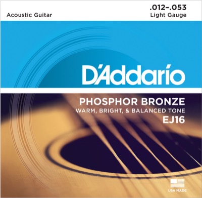 EJ16-B25 i gruppen Strenge / Guitarstrenge / D'Addario / Acoustic Guitar / Multipack hos Crafton Musik AB (370967507050)