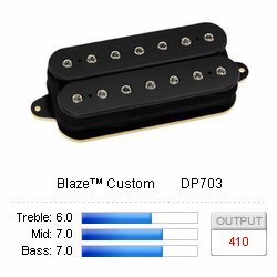 DP703BK i gruppen Pickups / Elgitarr / DiMarzio / 7-String hos Crafton Musik AB (376152117650)